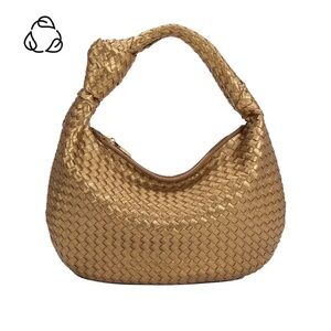 Melie Bianco Bag Brigitte Hobo Shoulder Bag in Bronze - brand new with tags